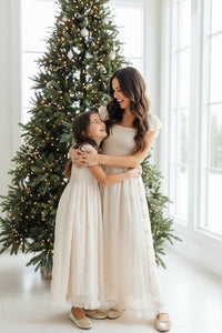 SS Girl's Dress Marabella Dress (natural chiffon)