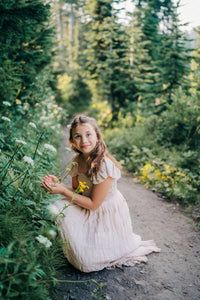 SS Girl's Dress Marabella Dress (natural chiffon)