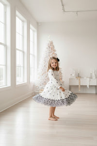 SS Girl's Dress Mira Dress (embroidered diamond)