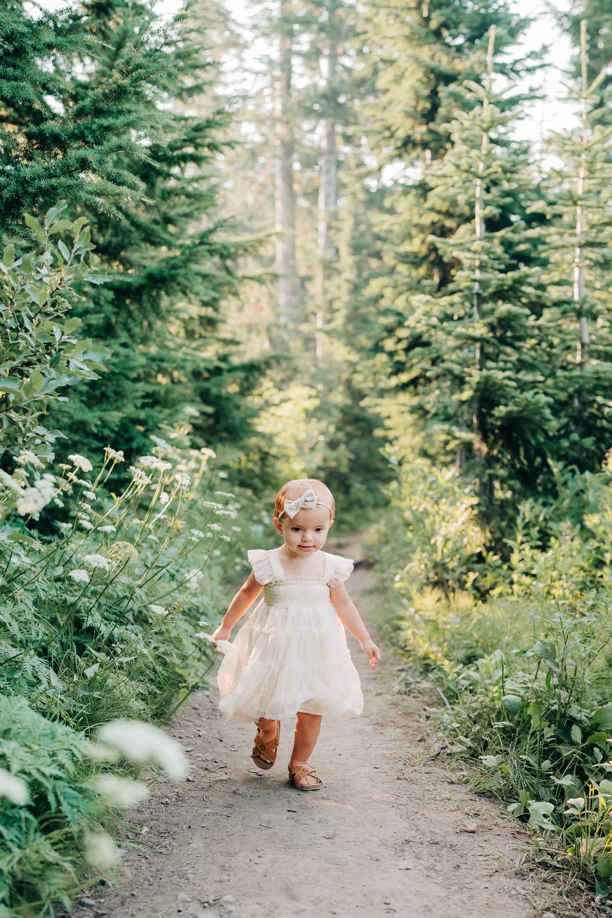 SS Girl's Dress Pia Dress (antique ivory tulle)