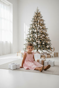 SS Girl's Dress Pia Dress (pink gingham)