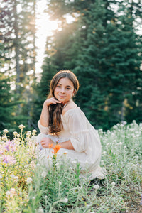 SS Girl's Dress Pippa Maxi (natural tulle)