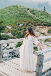 SS Girl's Dress Pippa Maxi (natural tulle)