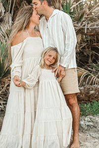 SS Girl's Dress Pippa Maxi (natural tulle)
