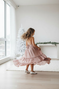 SS Girl's Dress Wendy Dress (peony muslin)