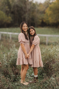SS Women's Dress Women's Karina Mini (brown gingham)