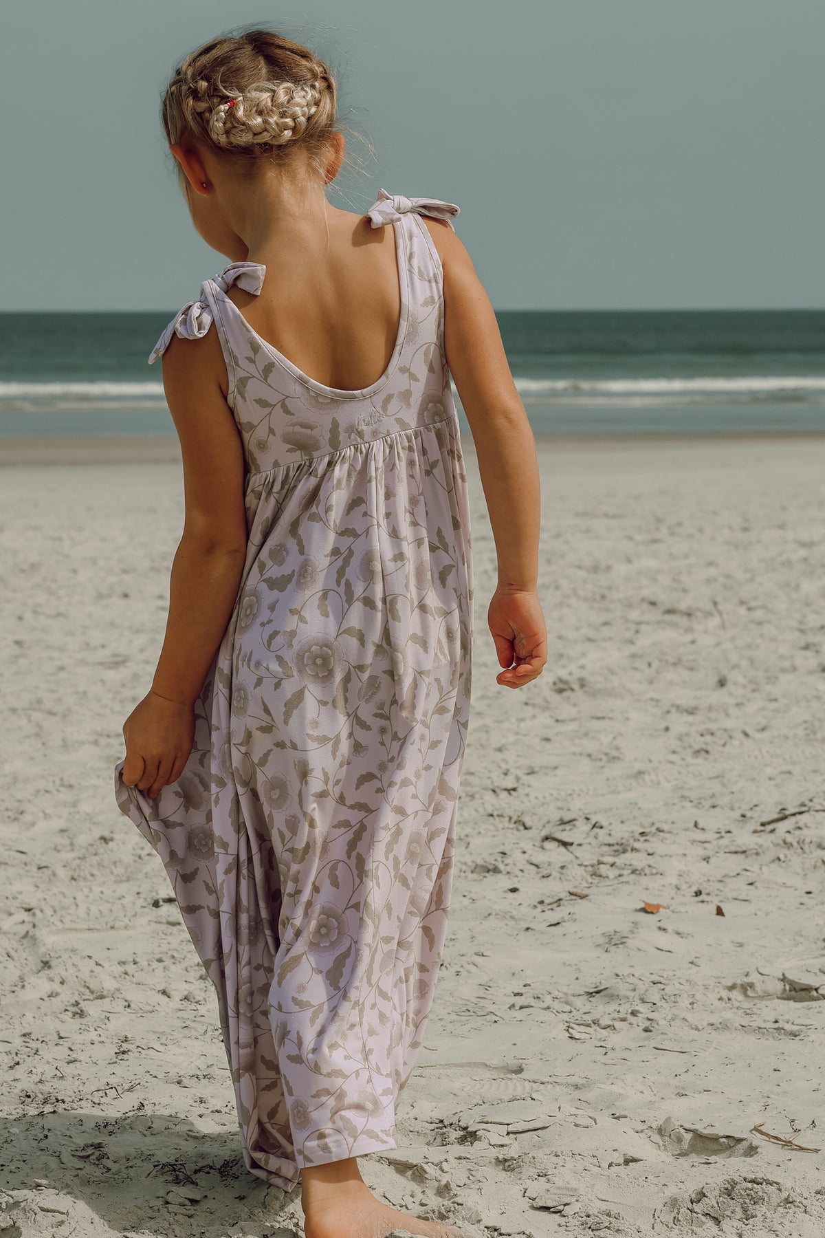 LB Girl's Dress Liza Maxi (windblown floral)