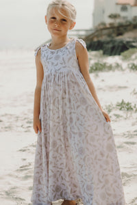 LB Girl's Dress Liza Maxi (windblown floral)