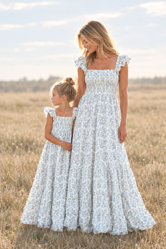 SS Women's Dress Women's Marabella Dress (blue mist floral)