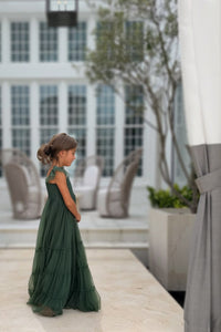 SS Girl's Dress Marabella Dress (forest tulle)