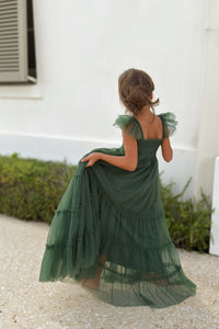 SS Girl's Dress Marabella Dress (forest tulle)