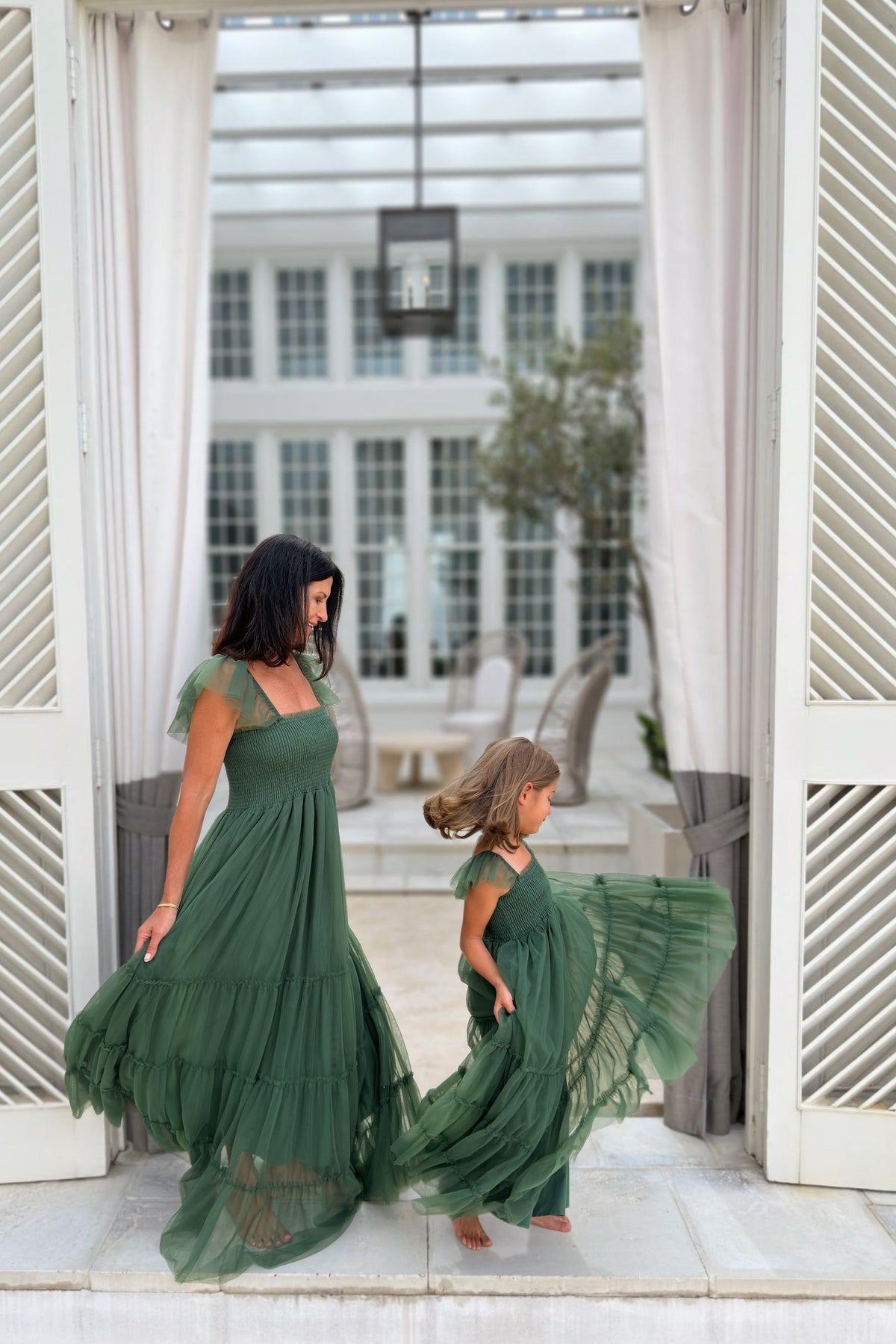 SS Girl's Dress Marabella Dress (forest tulle)