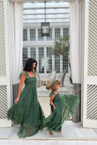 SS Girl's Dress Marabella Dress (forest tulle)