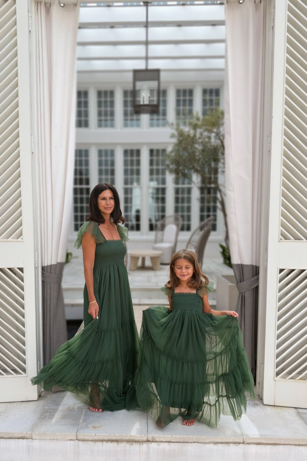 SS Girl's Dress Marabella Dress (forest tulle)