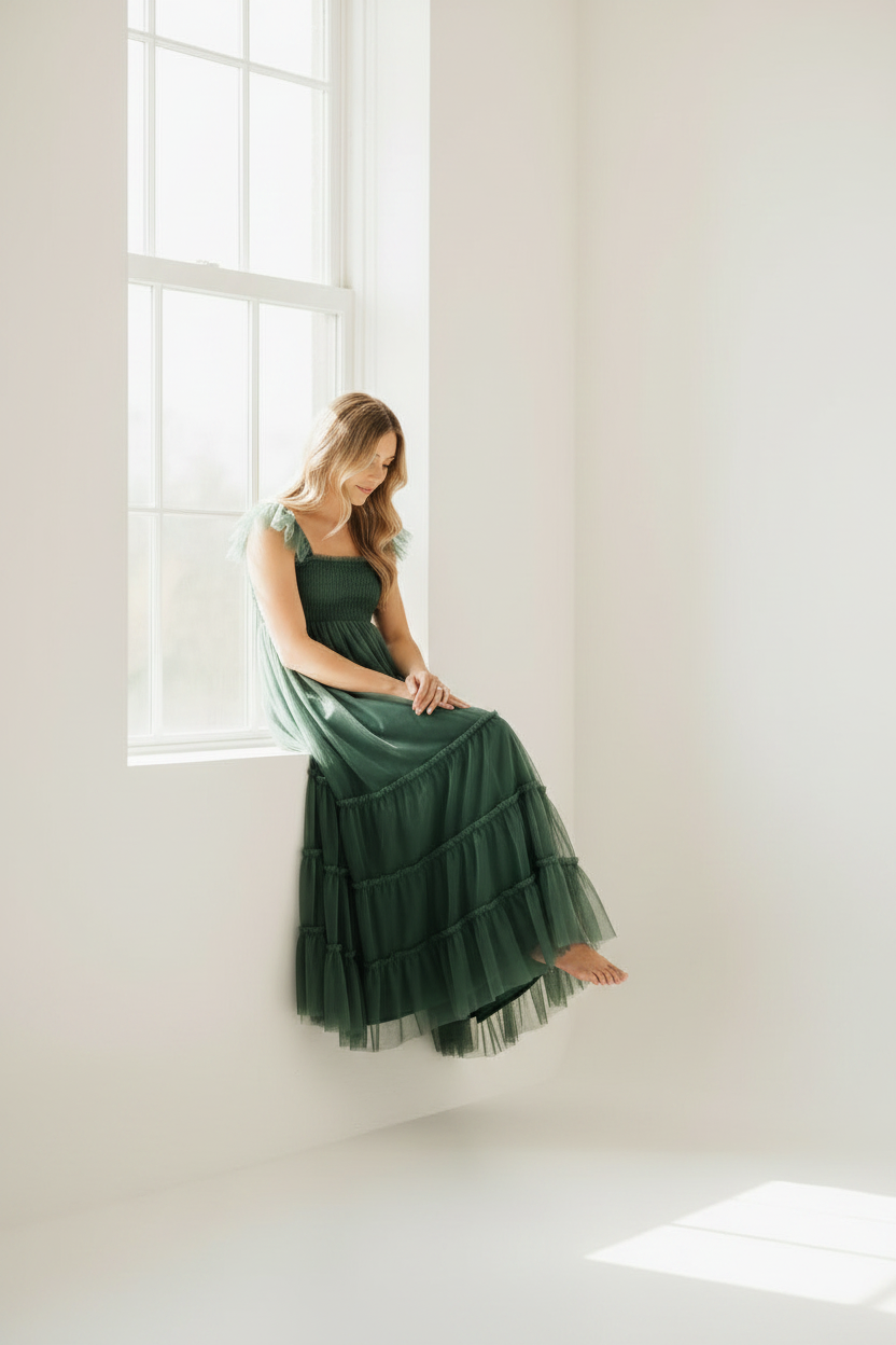 SS Women's Dress Women's Marabella Dress (forest tulle)