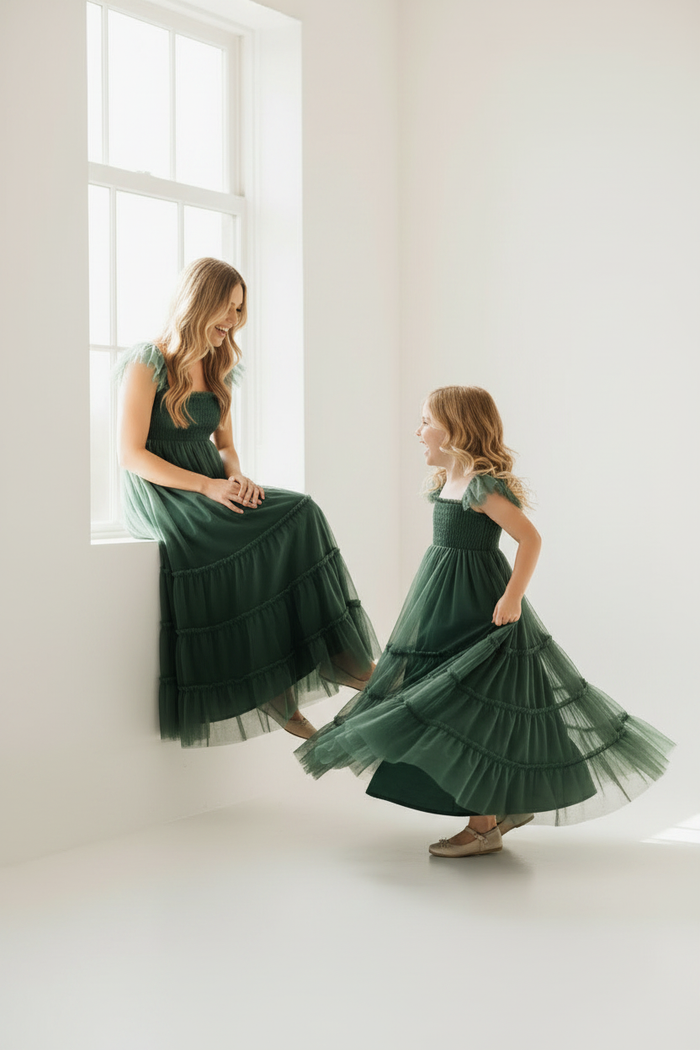 SS Women's Dress Women's Marabella Dress (forest tulle)