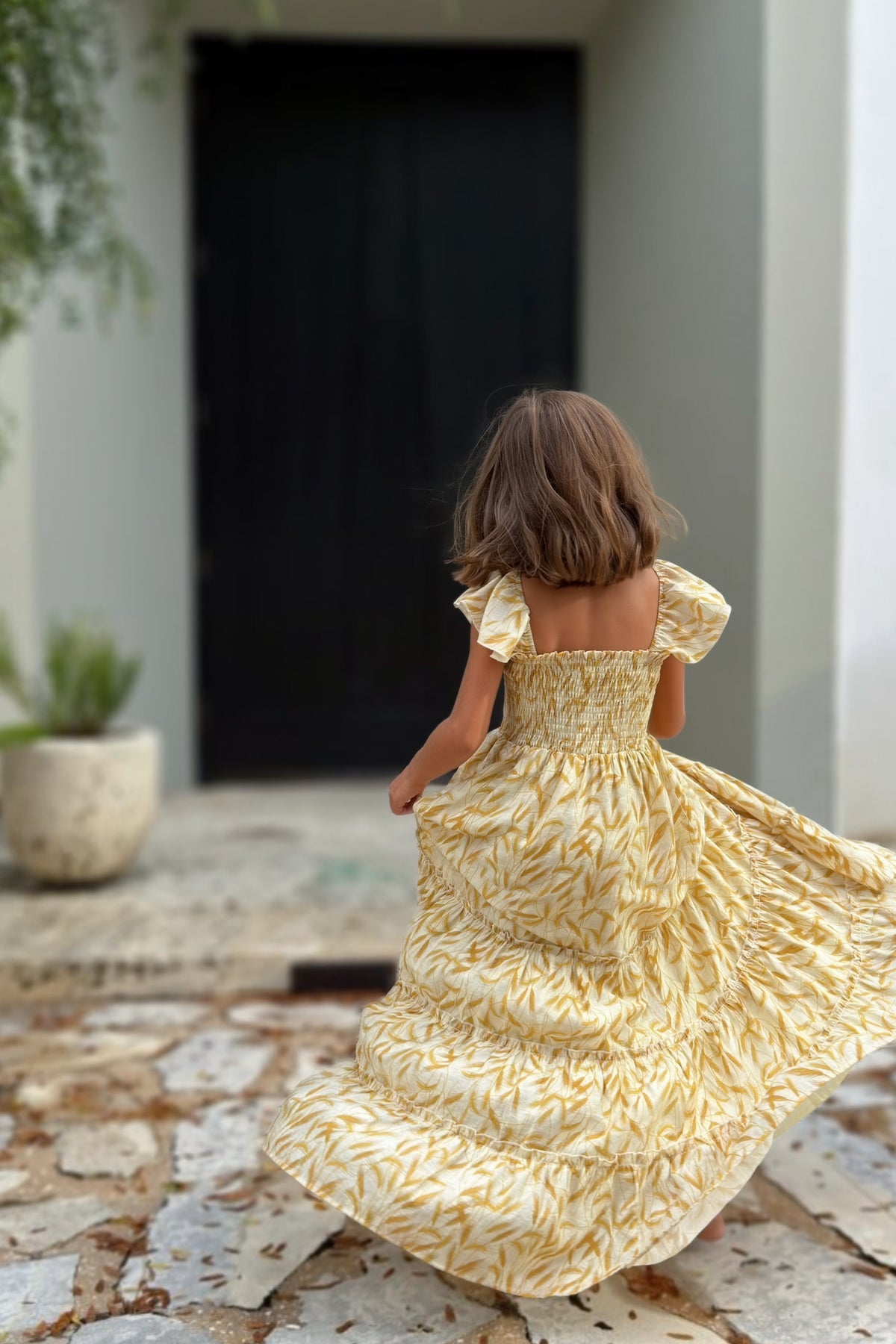 SS Girl's Dress Marabella Dress (golden fields)