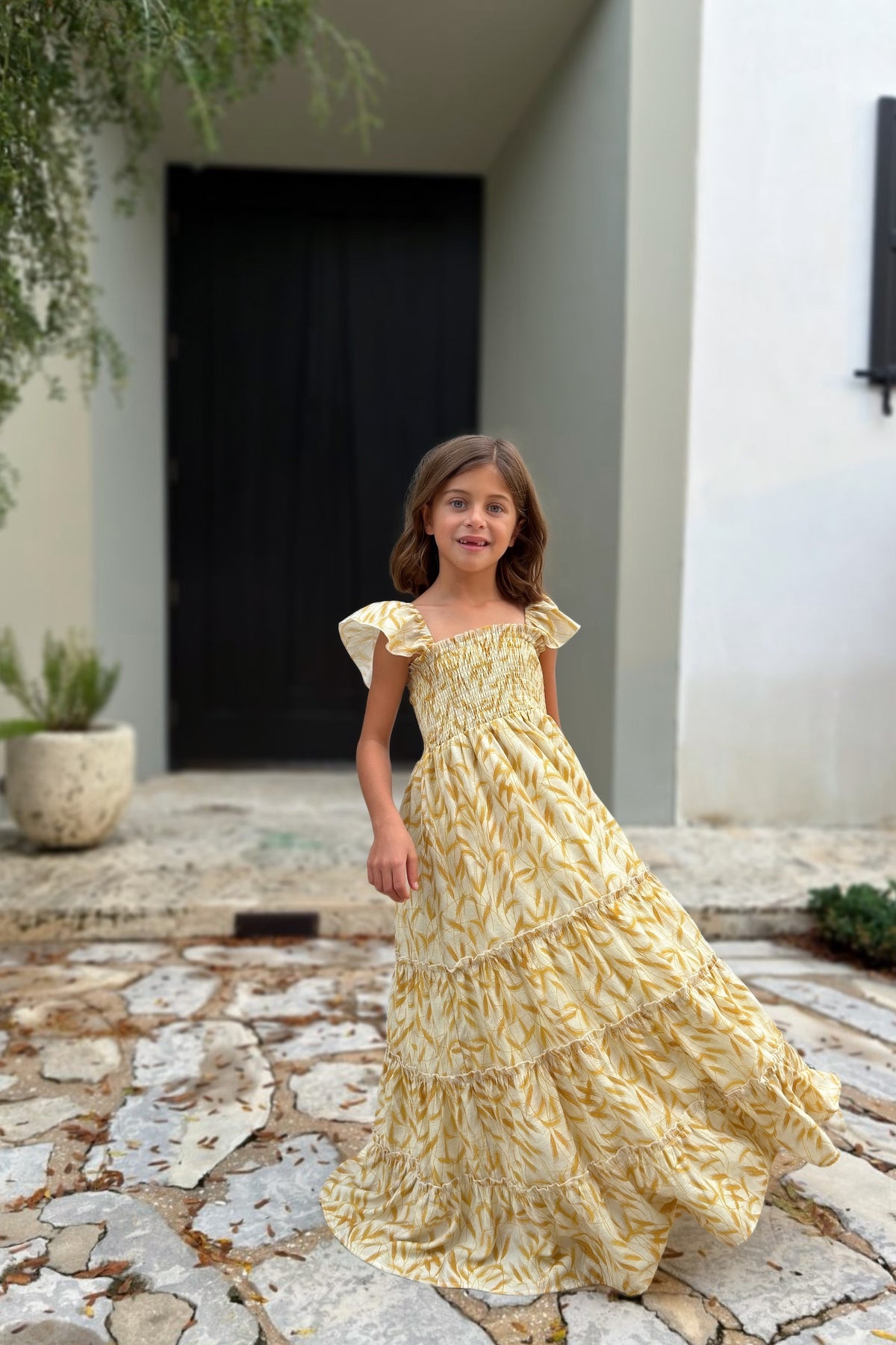 SS Girl's Dress Marabella Dress (golden fields)