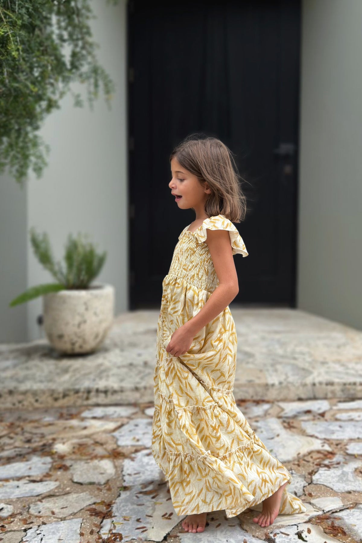 SS Girl's Dress Marabella Dress (golden fields)