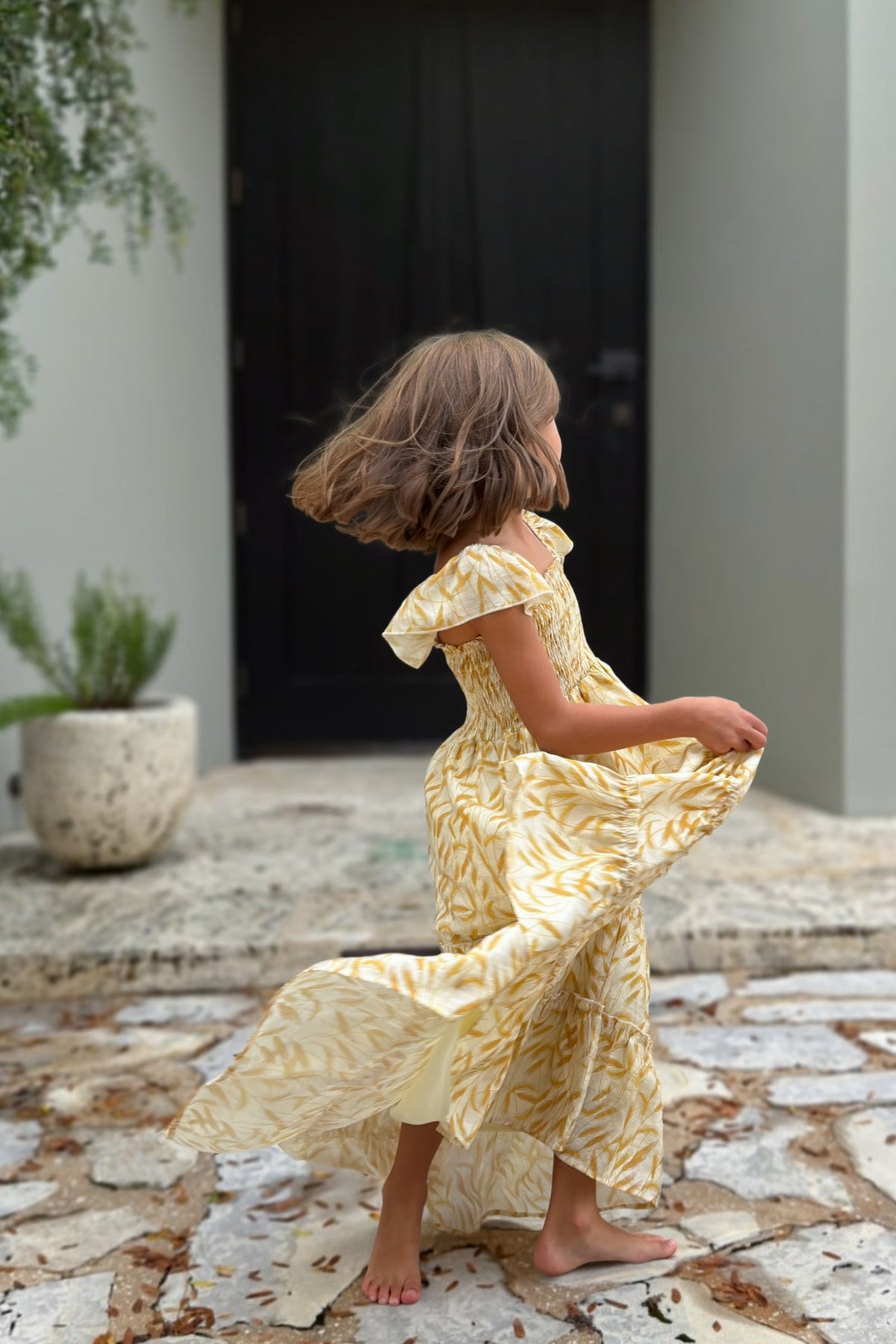 SS Girl's Dress Marabella Dress (golden fields)