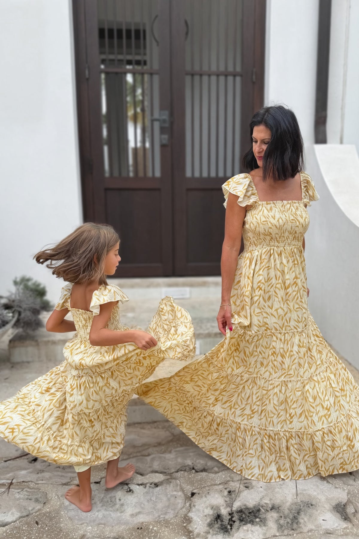 SS Girl's Dress Marabella Dress (golden fields)