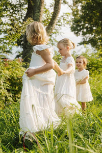 SS Girl's Dress Marabella Dress (white muslin) SALE