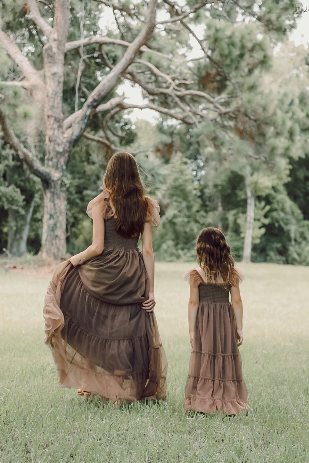 SS Women's Dress Women's Marabella Dress (mocha tulle)