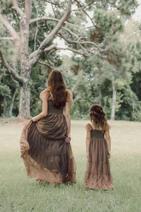 SS Women's Dress Women's Marabella Dress (mocha tulle)