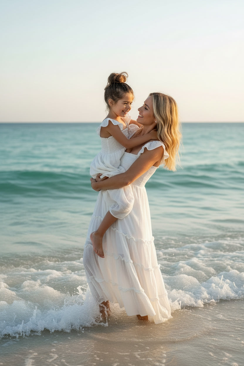 SS Women's Dress Women's Marabella Dress (white muslin)