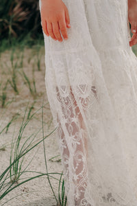 SS Girl's Dress Ophelia Maxi (ivory lace)