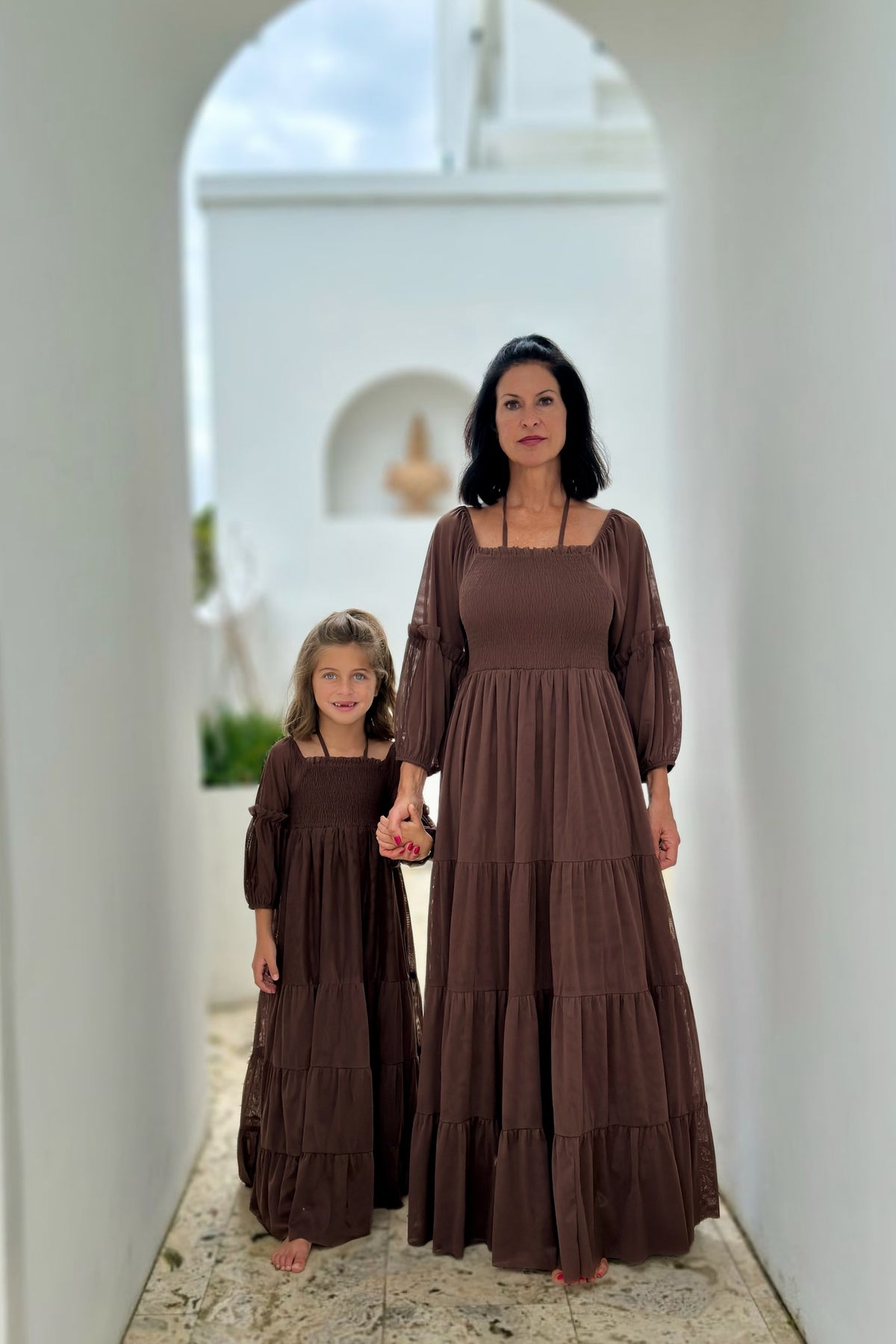 SS Women's Dress Women's Pippa Maxi (cocoa tulle)