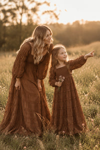 SS Women's Dress Women's Pippa Maxi (mocha chiffon)