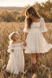 SS Women's Dress Women's Karina Mini (ivory chiffon)