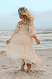 SS Girl's Dress Pippa Maxi (natural tulle)