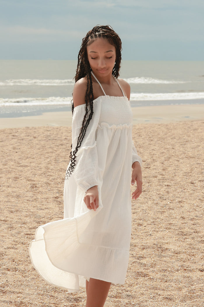 Women's Pippa Dress (white muslin)