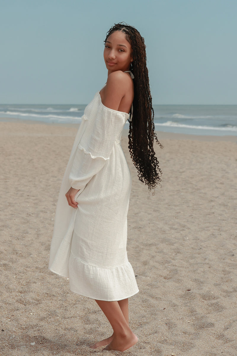 Women's Pippa Dress (white muslin)