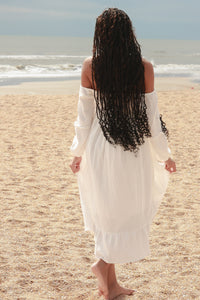 Women's Pippa Dress (white muslin)