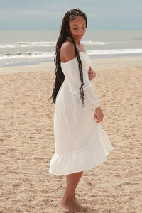 Women's Pippa Dress (white muslin)