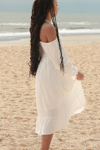 Women's Pippa Dress (white muslin)