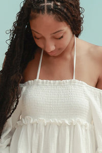 Women's Pippa Dress (white muslin)