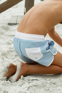 LB Boy's Swim Surf Shorts (bluebell)