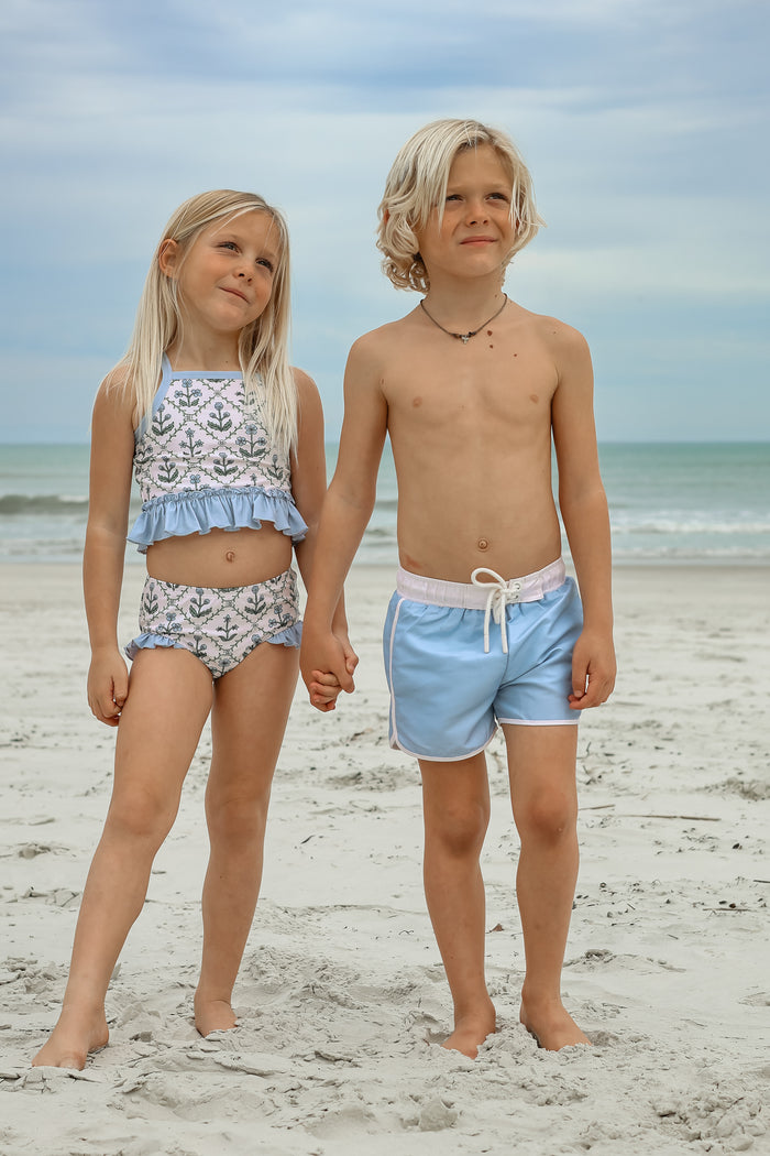 LB Boy's Swim Surf Shorts (bluebell)