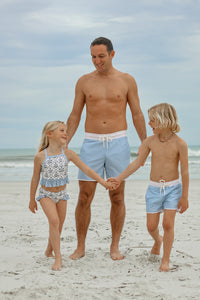 LB Boy's Swim Surf Shorts (bluebell)