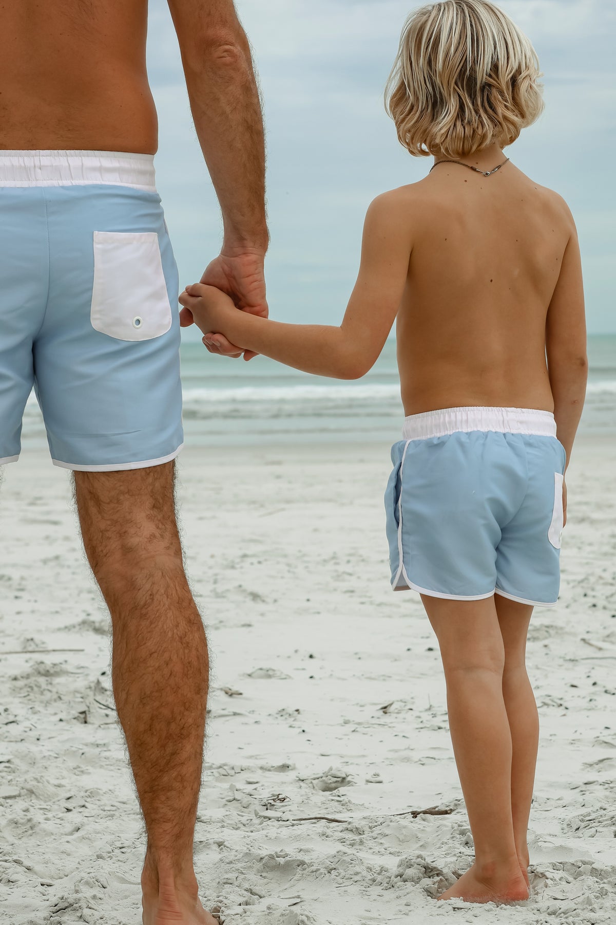 LB Boy's Swim Surf Shorts (bluebell)