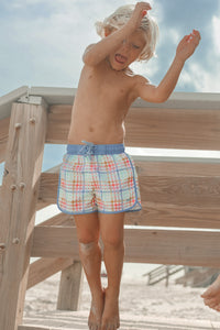 LB Swimwear Surf Shorts (plaid)