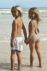 INDIE BLUE SWIM Scoopback Set (ash embroidered)