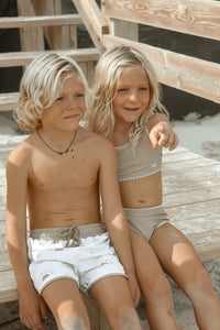 INDIE BLUE SWIM Scoopback Set (ash embroidered)