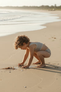 INDIE BLUE SWIM Scoopback Set (ash embroidered)
