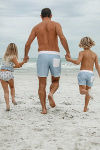 LB Girl's Swim Tankini Set (bluebell)