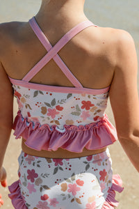 LB Girl's Swim Tankini Set (sweet pea)
